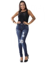 Ficha técnica e caractérísticas do produto Calça Jeans Feminina Legging Up - 252293 - Sawary