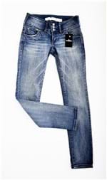 Ficha técnica e caractérísticas do produto Calça Jeans Feminina M. Officer (36)