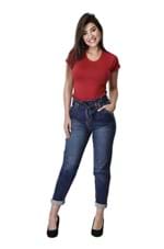 Ficha técnica e caractérísticas do produto Calça Jeans Feminina Mom - 261472 34