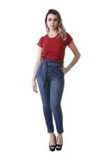 Ficha técnica e caractérísticas do produto Calça Jeans Feminina Mom - 261586 36