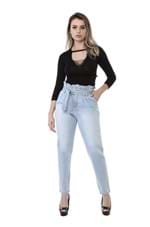 Ficha técnica e caractérísticas do produto Calça Jeans Feminina Mom - 261643 40