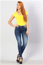 Ficha técnica e caractérísticas do produto Calça Jeans Feminina Push UP - 250064 - Sawary
