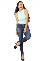 Ficha técnica e caractérísticas do produto Calça Jeans Feminina Push UP - 250319 - Sawary