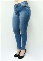 Ficha técnica e caractérísticas do produto Calça Jeans Feminina Skinny Cintura Alta F4974 (34)