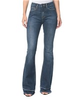Ficha técnica e caractérísticas do produto Calça Jeans Five Pockets Ckj 041 Mid Rise Flare - Marinho - 36