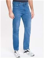Ficha técnica e caractérísticas do produto Calça Jeans Five Pockets Straight - Azul Médio - 40