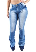 Ficha técnica e caractérísticas do produto Calça Jeans Flare Classic Azul Claro - Kratos