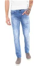 Ficha técnica e caractérísticas do produto Calça Jeans HD Slim Desgastes Azul