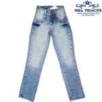 Ficha técnica e caractérísticas do produto Calça Jeans Infantil Feminino Lycra (3)