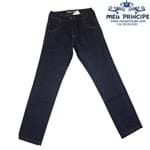Ficha técnica e caractérísticas do produto Calça Jeans Infantil Masculina Escura com Lycra (6)