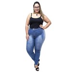 Ficha técnica e caractérísticas do produto Calça Jeans Latitude Plus Size Skinny Rosibene Latitude Jeans Feminina