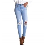 Ficha técnica e caractérísticas do produto Calça Jeans Levis 501 Skinny - 90119 - Azul - 28x32 Usa L 39 Br