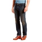 Ficha técnica e caractérísticas do produto Calça Jeans Levis 505 Regular Escura Masculina