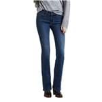 Ficha técnica e caractérísticas do produto Calça Jeans Levis Feminino 715 Bootcut Escura Azul