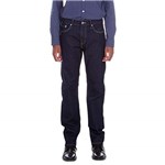 Ficha técnica e caractérísticas do produto Calça Jeans Levis Masculino 505 Regular Fit Azul Escuro