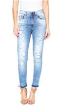 Ficha técnica e caractérísticas do produto Calça Jeans Lez a Lez Skinny Azul