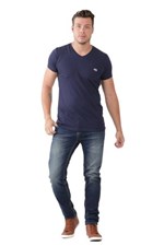 Ficha técnica e caractérísticas do produto Calça Jeans Masculina Confort Skinny - 250963 - Sawary