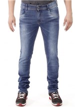 Ficha técnica e caractérísticas do produto Calça Jeans Masculina Skinny Confort-241758 - Sawary