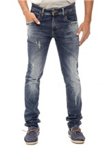 Ficha técnica e caractérísticas do produto Calça Jeans Masculina Skinny Confort-246968 - Sawary