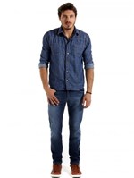 Ficha técnica e caractérísticas do produto Calça Jeans Masculina Skinny Confort - 247457 - Sawary
