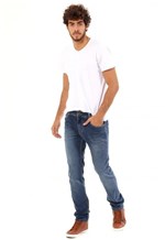 Ficha técnica e caractérísticas do produto Calça Jeans Masculina Skinny Confort - 247248 - Sawary