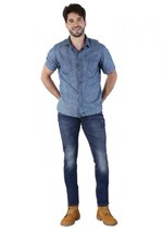 Ficha técnica e caractérísticas do produto Calça Jeans Masculina Skinny Confort - 260057 - Sawary