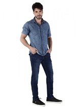 Ficha técnica e caractérísticas do produto Calça Jeans Masculina Skinny Confort - 260698 - Sawary