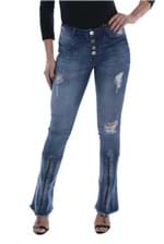 Ficha técnica e caractérísticas do produto Calça Jeans Osmoze Boot Cut Azul (Azul, 34)