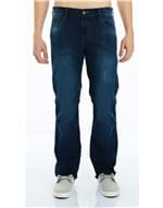 Ficha técnica e caractérísticas do produto Calça Jeans Reta Dark Blue / 36 / Escura