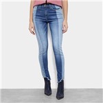 Ficha técnica e caractérísticas do produto Calça Jeans Skinny Acostamento Cintura Média Feminina