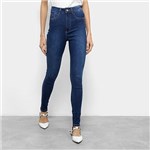 Ficha técnica e caractérísticas do produto Calça Jeans Skinny Cintura Alta Feminina