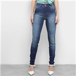 Ficha técnica e caractérísticas do produto Calça Jeans Skinny Colcci Estonada Cintura Média Bia Feminina