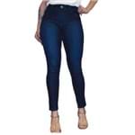 Ficha técnica e caractérísticas do produto Calça Jeans Sob Skinny Cintura Alta Clássica Feminina