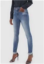 Ficha técnica e caractérísticas do produto CalÃ§a Jeans Triton Skinny Michelle Azul - Azul - Feminino - AlgodÃ£o - Dafiti