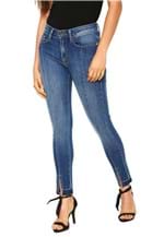 Ficha técnica e caractérísticas do produto CalÃ§a Jeans Zoomp Skinny Maia Azul - Azul - Feminino - AlgodÃ£o - Dafiti