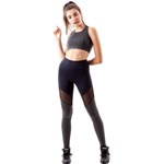 Ficha técnica e caractérísticas do produto Calça Legging Íon Fitness Recorte Feminina