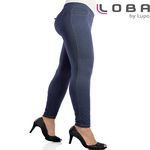 Ficha técnica e caractérísticas do produto Calça Legging Jeans Loba Lupo Ref. 41845-001