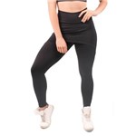 Ficha técnica e caractérísticas do produto Calça Saia Legging Suplex Liso Feminino