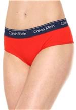 Ficha técnica e caractérísticas do produto Calcinha Calvin Klein Underwear Biquíni Modern Vermelha/Azul