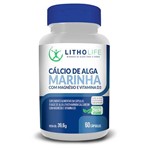 Ficha técnica e caractérísticas do produto Cálcio de Alga Marinha com Magnésio e Vitamina D3