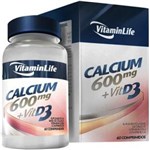 Ficha técnica e caractérísticas do produto Cálcio e Vitamina D - 600Mg - Sem Sabor - 60 Cápsulas