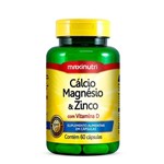 Ficha técnica e caractérísticas do produto Cálcio Magnésio e Zinco 60Cáps - Maxinutri