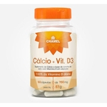 Ficha técnica e caractérísticas do produto Cálcio + Vitamina D3 60 cápsulas - Chame
