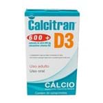 Ficha técnica e caractérísticas do produto Calcitran D3 600mg 30 Comprimidos