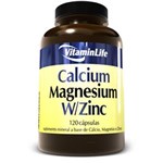 Ficha técnica e caractérísticas do produto Calcium, Magnesium com Zinc - 120 Cápsulas