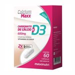 Ficha técnica e caractérísticas do produto Calcium Maxx + D3 - 60 Cápsulas - Maxinutri