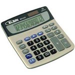 Ficha técnica e caractérísticas do produto Calculador de Mesa C/ Visor e 12 Dígitos - MV4123 - Elgin
