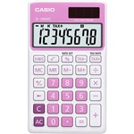 Ficha técnica e caractérísticas do produto Calculadora Básica 8 Dígitos SL-300NC Rosa - Casio