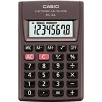 Ficha técnica e caractérísticas do produto Calculadora Básica Ultraportátil 8 Dígitos HL-4A - Casio