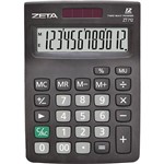 Ficha técnica e caractérísticas do produto Calculadora Básica Zeta - Preta